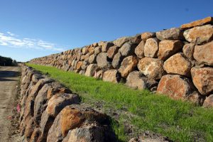Subdivision—Australian Rock Walls in Burleigh Heads, QLD